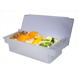 ORGANIZADOR CROMADO 4 REPARTICIONES $1100